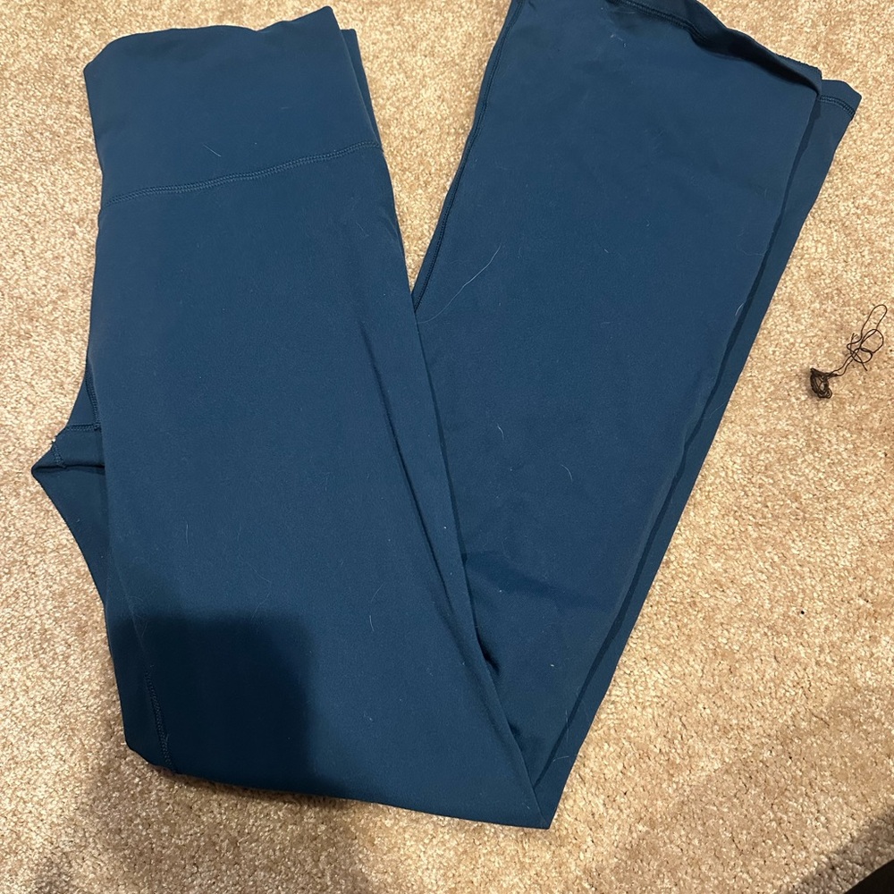 Carrie Underwood brand Blue flare Leggings